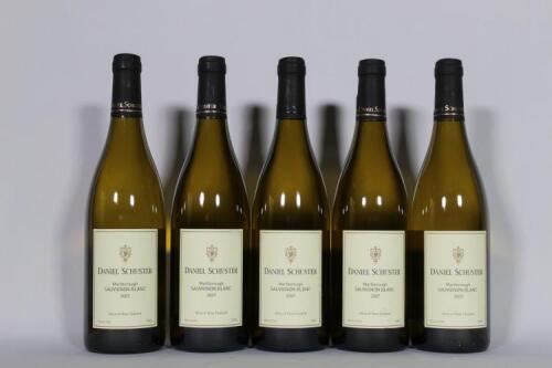 (5) 2007 Daniel Schuster Sauvignon Blanc, Marlborough