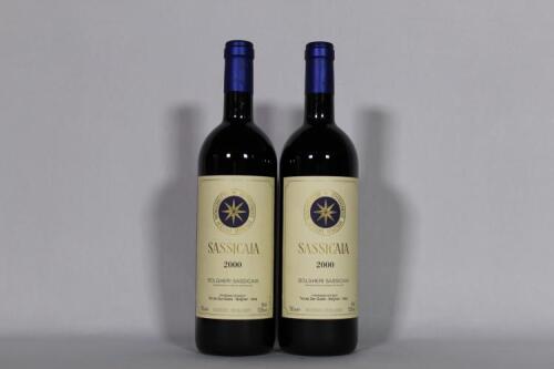 (2) 2000 Tenuta San Guido Sassicaia, Bolgheri