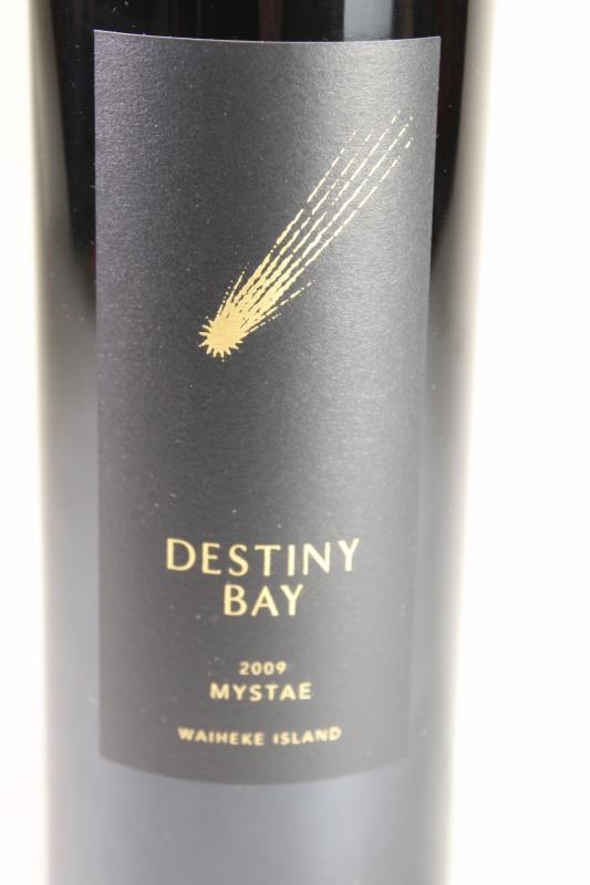 1) 2009 Destiny Bay Mystae, Waiheke - Price Estimate: $280 - $360