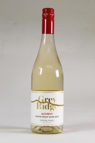 (1) 2018 Grey Ridge Alchemy White Pinot Noir, Central Otago*