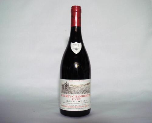 (1) 2012 Domaine Armand Rousseau Gevrey Chambertin Clos St Jacques 1er Cru, Cote de Nuits