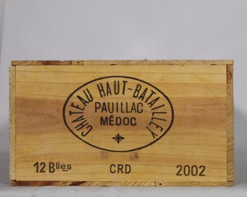 (12) 2002 Chateau Haut Batailly, Pauillac