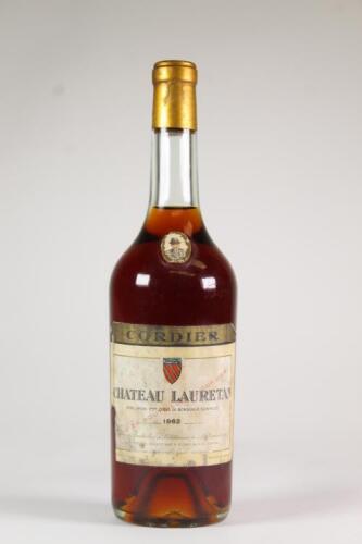 (1) 1962 Chateau Lauretan, Premieres-Cotes-de-Bordeaux