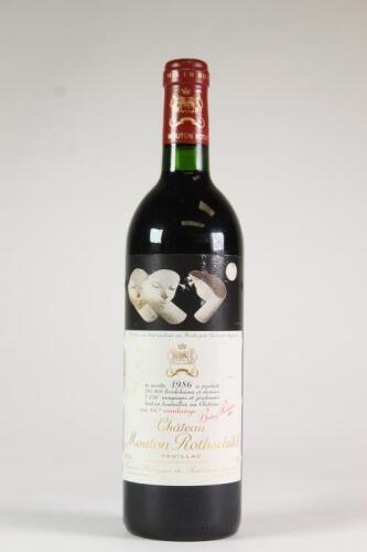 (1) 1986 Chateau Mouton Rothschild, Pauillac