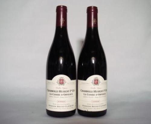 (2) 2006 Domaine Bruno Clavelier Chambolle Musigny La Combe d'Orveaux 1er Cru, Cote de Nuits