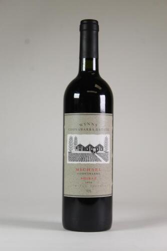 (1) 1998 Wynn's Michael Shiraz, Coonawarra SA