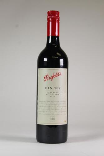 (1) 2010 Penfolds Bin 707 Cabernet Sauvignon, South Australia