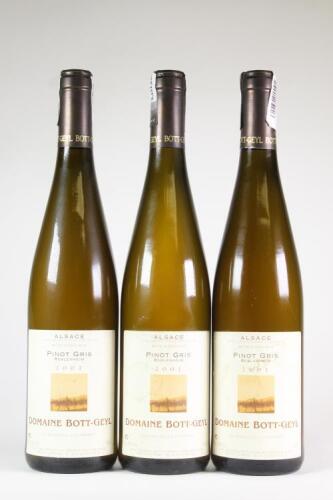 (3) 2001 Bott Geyl Pinot Gris Beblenheim, Alsace