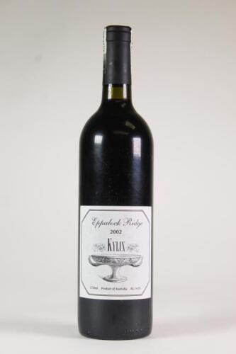 (1) 2002 Eppalock Ridge Kylix Shiraz, Heathcote VIC