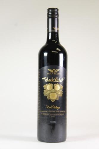 (1) 2005 Wolf Blass Black Label Cabernet Sauvignon/Shiraz, Barossa/Langhorne Creek/McLaren Vale SA