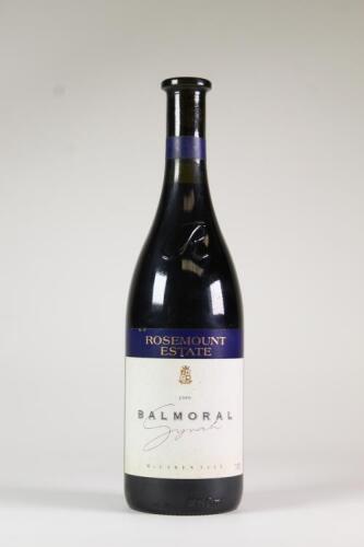 (1) 1999 Rosemount Estate Balmoral Syrah, McLaren Vale SA