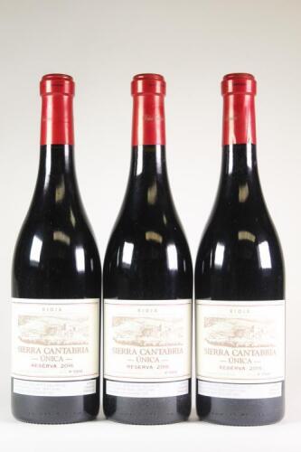 (3) 2016 Bodegas Sierra Cantabria Riserva Unica, Rioja*