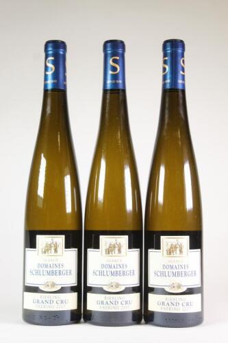 (3) 2017 Domaine Schlumberger Saering Riesling Grand Cru*