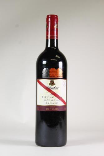 (1) 2002 d'Arenberg The Custodian Sand on Clay Grenache, McLaren Vale SA