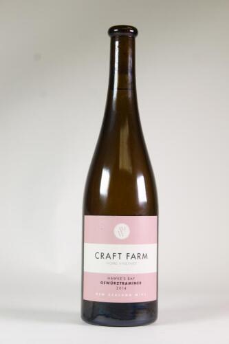 (1) 2014 Craft Farm Gewurztraminer, Hawkes Bay