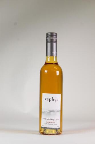 (1) 2009 Zephyr Noble Riesling 375ml, Marlborough