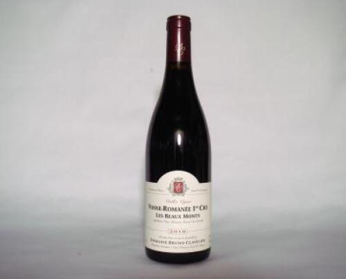 (1) 2010 Domaine Bruno Clavelier Vosne Romanee Beaux Monts 1er Cru, Cote de Nuits