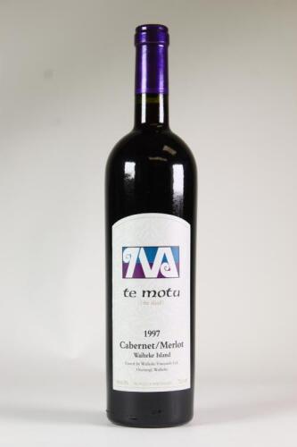 (1) 1997 Te Motu Cabernet Sauvignon/Merlot, Waiheke