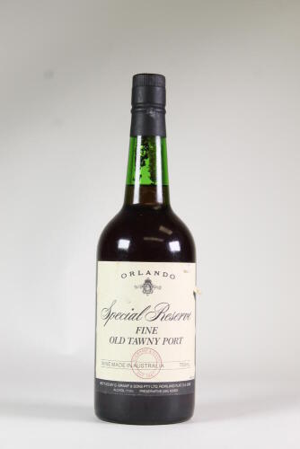 (1) Orlando Special Reserve Old Tawny Port, Barossa SA