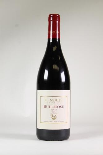 (1) 2015 Te Mata Bullnose Syrah, Hawkes Bay