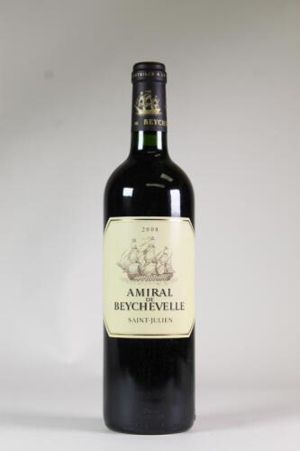 (1) 2008 Chateau Beychevelle 'Amiral de Beychevelle', St Julien