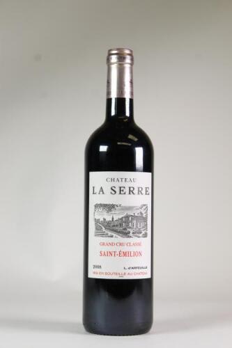 (1) 2008 Chateau La Serre, St Emilion