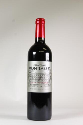 (1) 2010 Chateau Montalbert, St Emilion