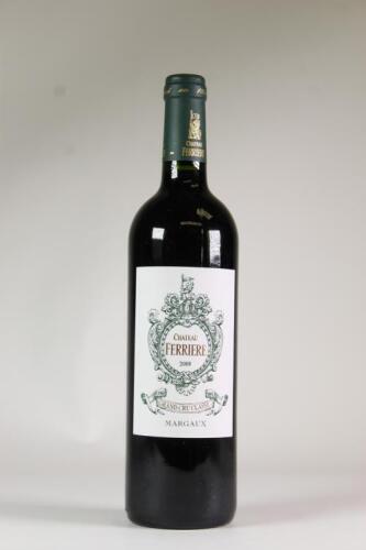 (1) 2008 Chateau Ferriere, Margaux