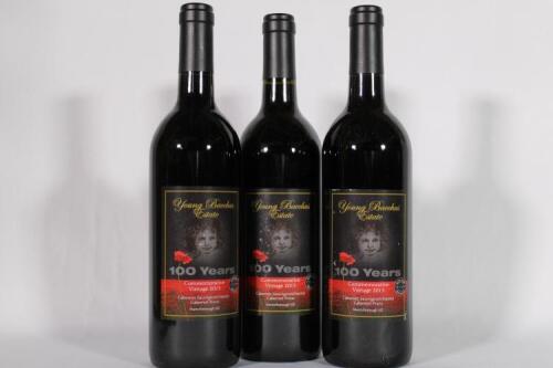(3) 2015 Young Bacchus Estate Cabernet Sauvignon/Merlot/Franc, Martinborough