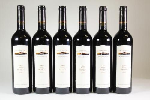 (6) 2002 Kathy Lynskey 15 Rows Reserve Merlot, Marlborough