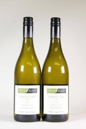 (2) 2011 Nevis Bluff Pinot Gris, Central Otago