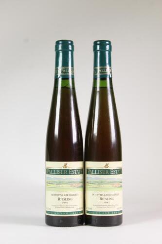(2) 2002 Palliser Estate Botrytis Late Harvest Riesling 375ml, Martinborough