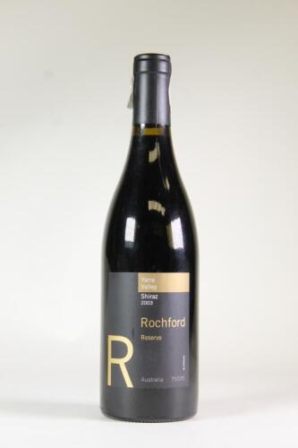 (1) 2003 Rochford Reserve Shiraz, Yarra Valley VIC