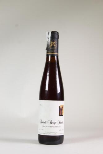 (1) 1996 Te Whare Ra Botrytis Berry Selection Gewurztraminer/Riesling 375ml, Marlborough