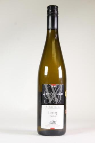 (1) 2009 West Brook Riesling, Marlborough