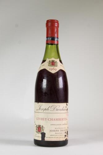 (1) 1969 Joseph Drouhin Gevrey Chambertin, Cote de Nuits