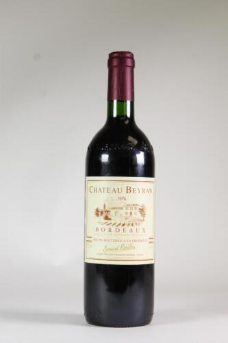 (1) 1996 Chateau Beyran, Bordeaux