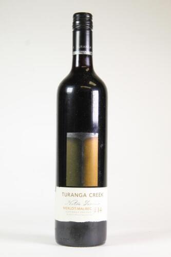 (1) 2014 Turanga Creek Notre Terroir Merlot/Malbec, Clevedon
