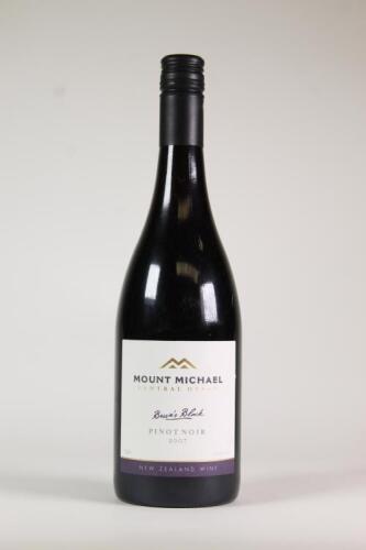 (1) 2007 Mount Michael Bessie's Block Pinot Noir, Central Otago