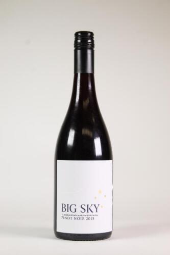 (1) 2015 Big Sky Te Muna Road Pinot Noir, Martinborough