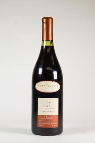(1) 1994 Babich Mara Estate Syrah, Hawkes Bay