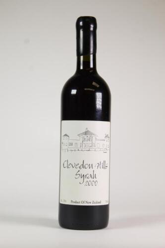 (1) 2000 Clevedon Hills Syrah, Clevedon