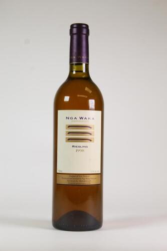 (1)&nbsp;1998 Nga Waka Riesling, Martinborough