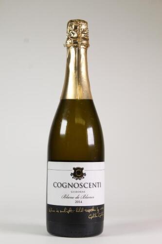 (1) 2014 Cognoscenti Blanc de Blancs, Gisborne