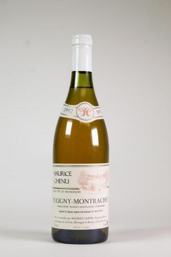 (1) 1992 Maurice Chenu Puligny Montrachet, Cote de Beaune