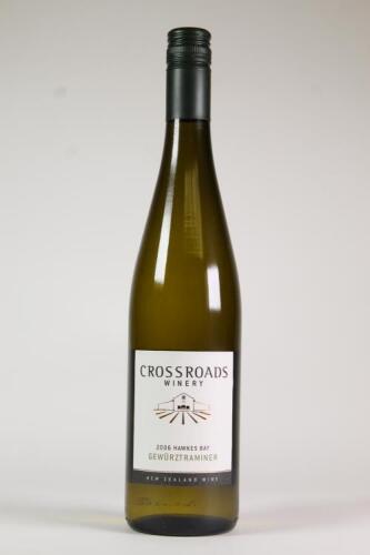 (2) 2006 Crossroads Gewurztraminer, Hawkes Bay