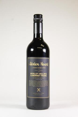 (1) 2013 Crown Range Cellar The Stolen Heart Merlot/Malbec/Cabernet Franc, Gimblett Gravels
