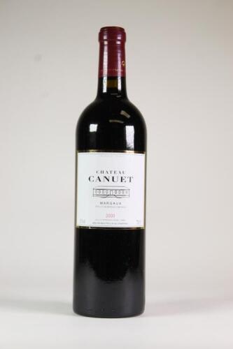(1) 2000 Chateau Canuet, Margaux