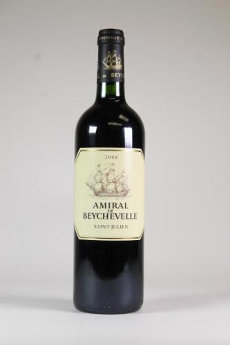(1) 2008 Chateau Beychevelle 'Amiral de Beychevelle', St Julien