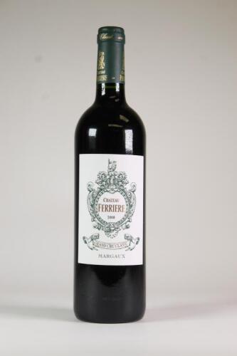 (1) 2008 Chateau Ferriere, Margaux 3eme Cru Classe